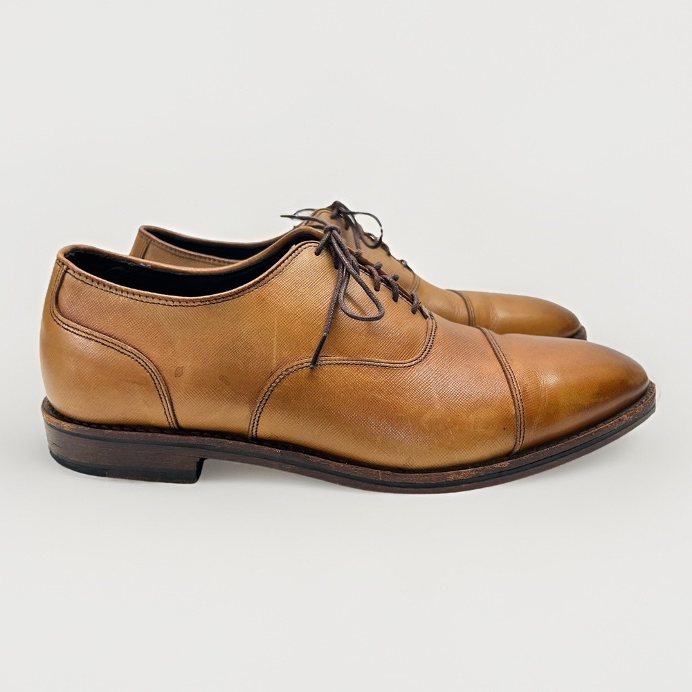 Allen Edmonds Port Washington‎ Bond Street Dress Shoe Oxford Men's 9.5D Walnut